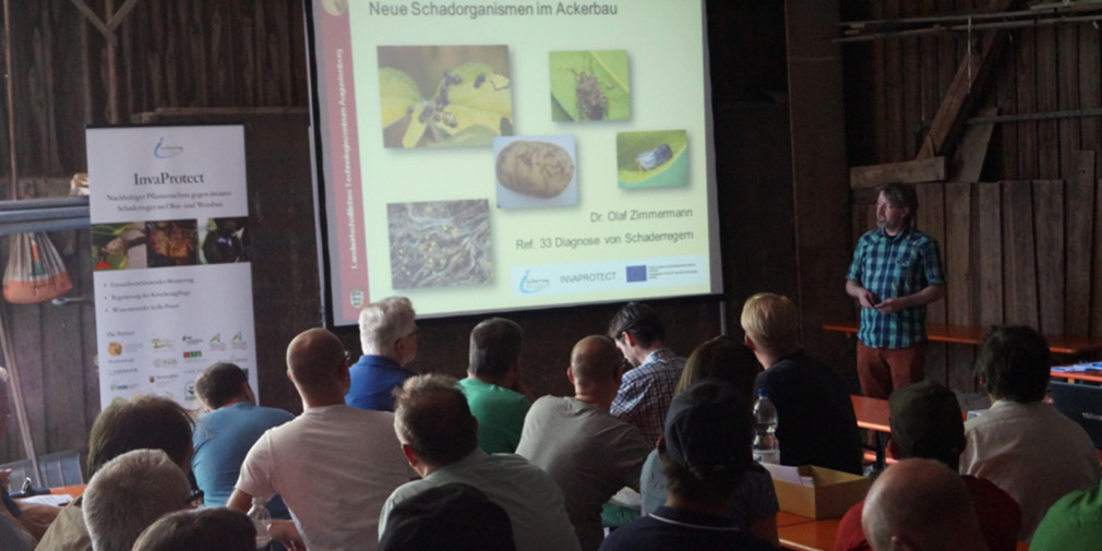 Vortrag über invasive Schadinsekten (Jenrich/LTZ) Vortrag über invasive Schadinsekten (Jenrich/LTZ)