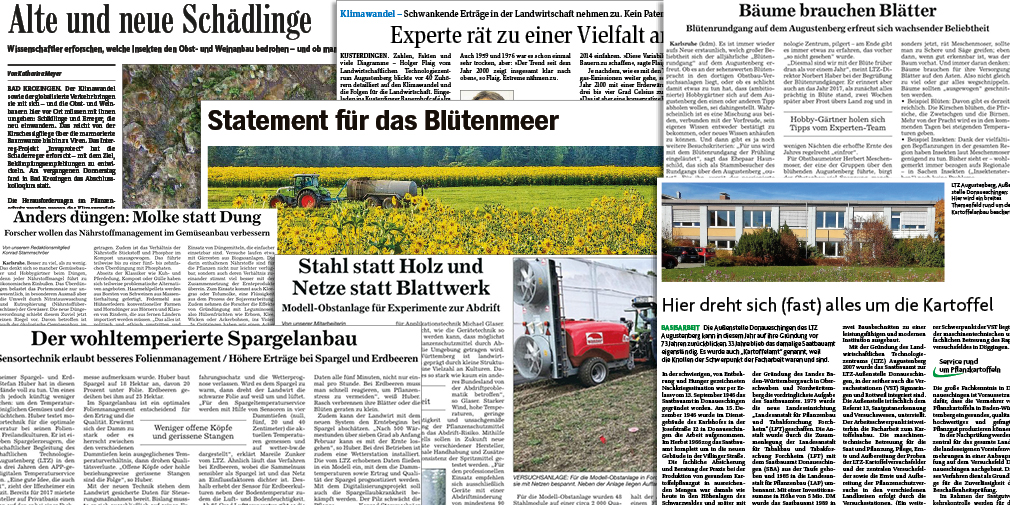 Presseberichte über das LTZ Presseberichte über das LTZ